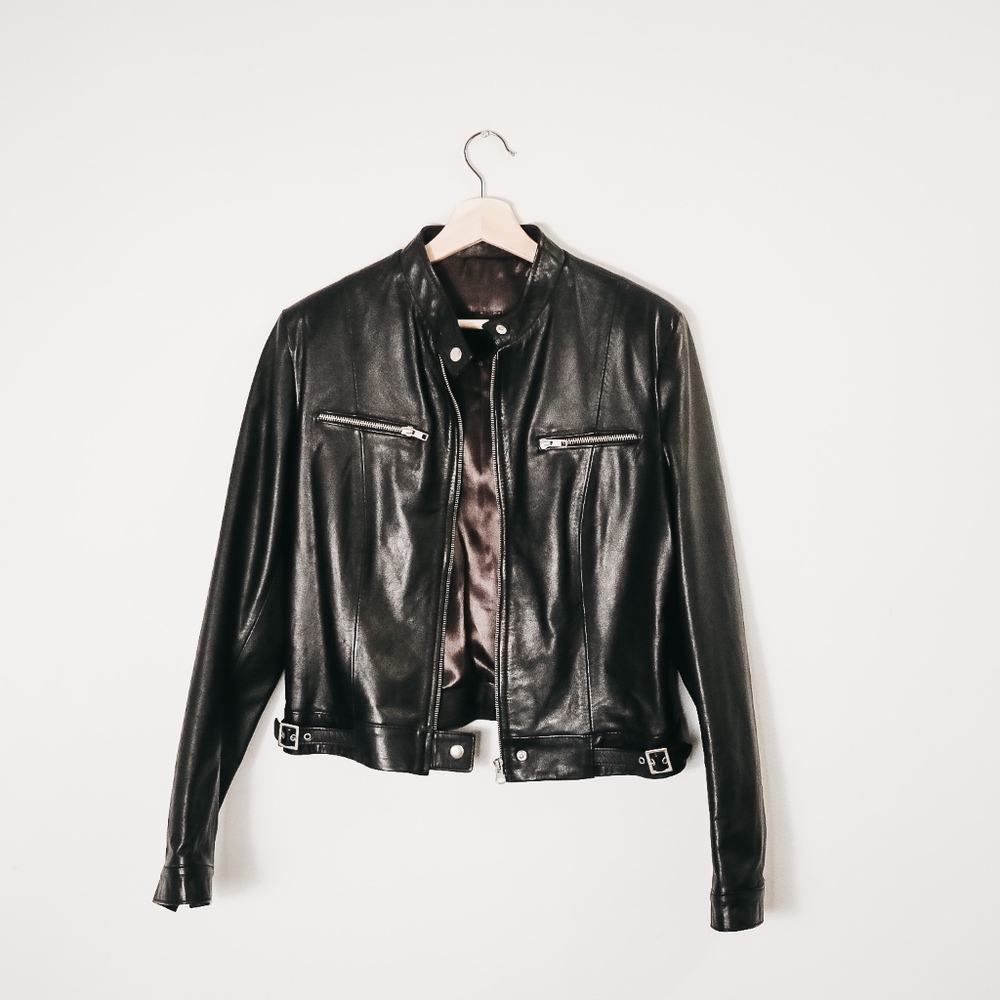 ORIX Argentina Leather Motorcycle Jacket Size S